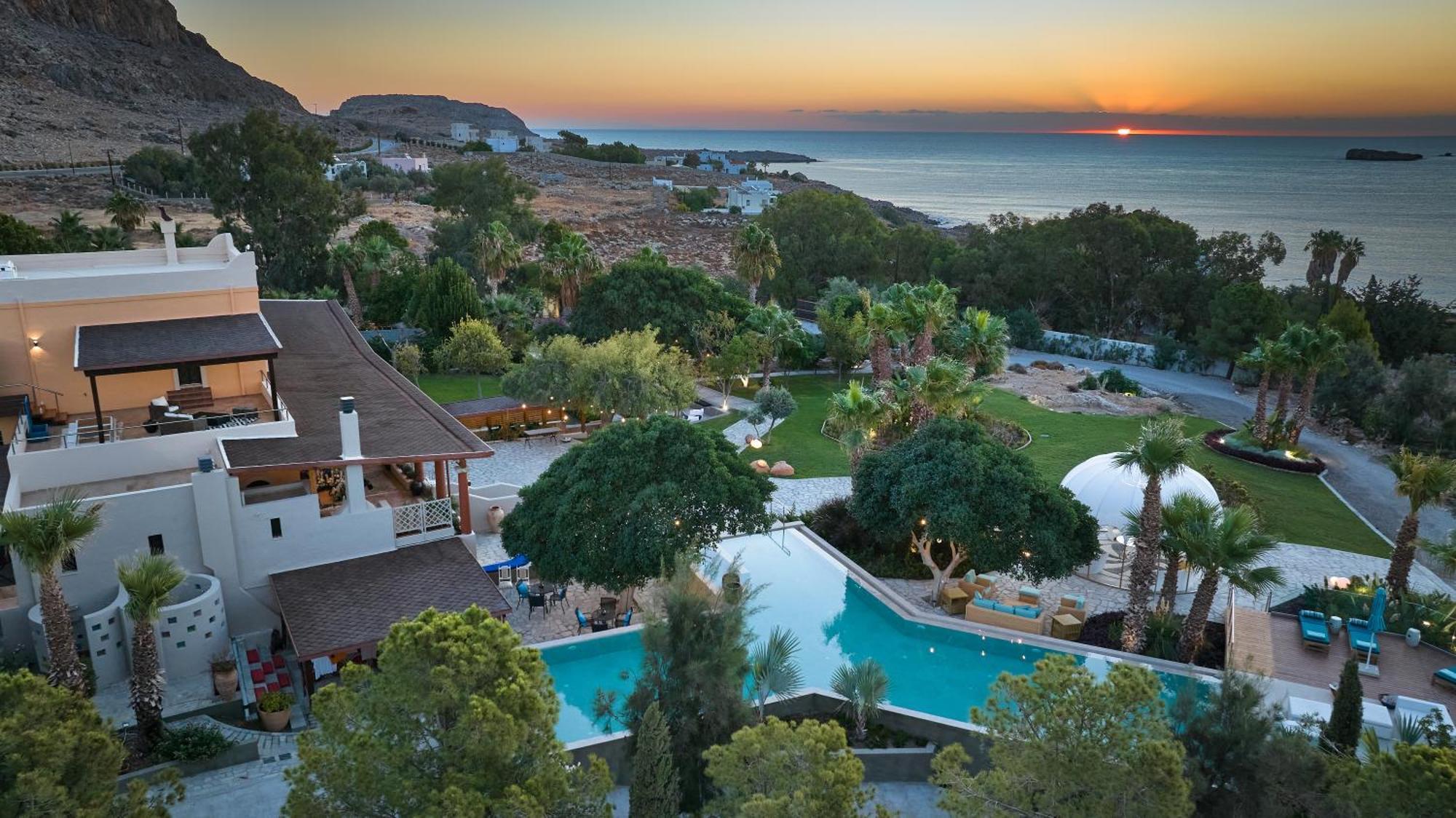 Aquagrand Exclusive Deluxe Resort Lindos - Adults Only Exterior foto